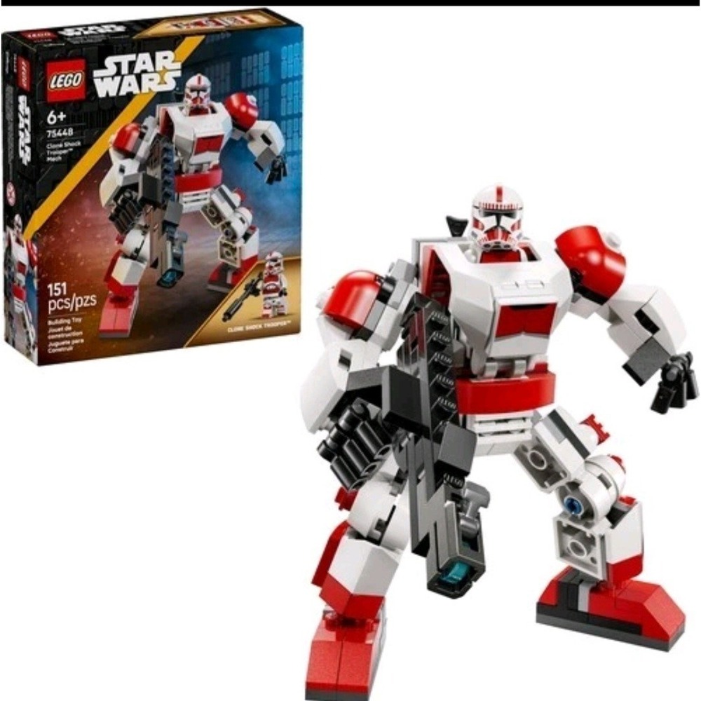 LEGO® Star Wars™ Clone Shock Trooper™ Mech 75448 Brick Set 151 Pcs 6+ Years Old